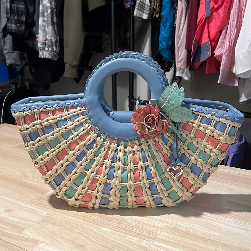 Brighton woven summer bag